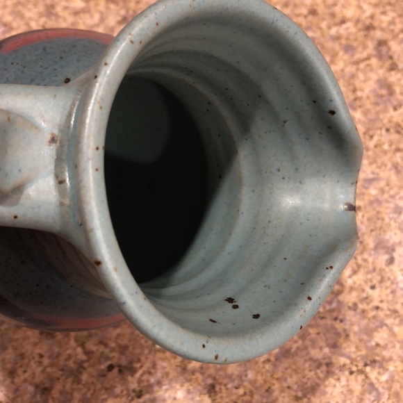 Hand Made in Yellowstone Pottery Pitcher - Picture 15 of 16
